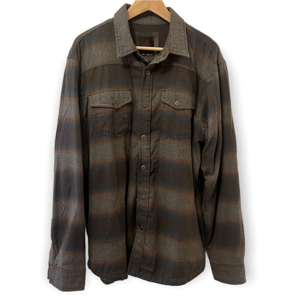 Prana | Organic Cotton Snap Shacket